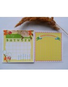 Карточки двусторонние. 9*9 см