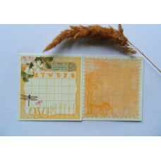 Карточки двусторонние. 9*9 см