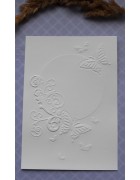 Тиснение "Бабочки".14*15 см